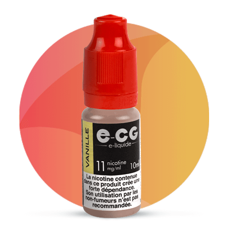 3,90 E-liquide got vanille ECG Fabriqu en France - Flacon de 10ml E-CG  pour cigarette lectronique