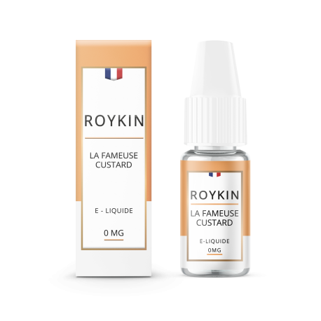 E-Liquide La Fameuse Custard Roykin 5,90, Eliquide La Fameuse Custard Pas Cher E-Liquide La Fameuse Custard Roykin 5,90, Eliquide La Fameuse Custard Pas Cher