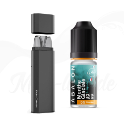 Pack Klypse + E-Liquide Menthe Glaciale 5 mg/ml Abalon