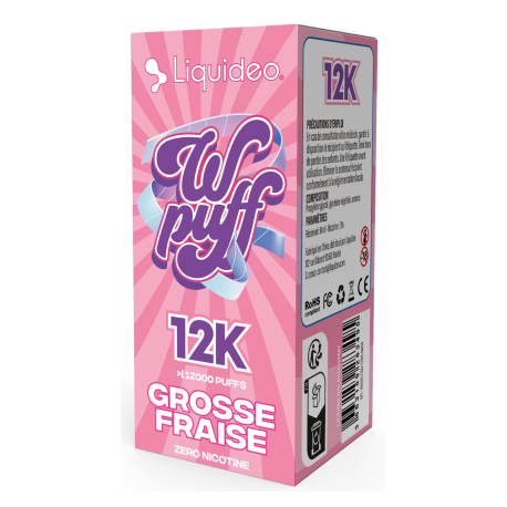 Pod Grosse Fraise  9,90, Wpuff 12k Pas Cher