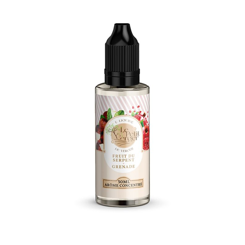 Concentré Fruit du Serpent Grenade 30 ml à 13,90€, DIY Le Petit Verger Pas  Cher