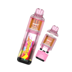 Big Puff Rocket 32000 Fraise Framboise Cerise Glacee 2%