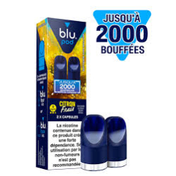 Capsules Citron Frais Blu Bar