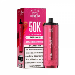 Hyper Max Prime 50K Strawberry Punch Al Fakher