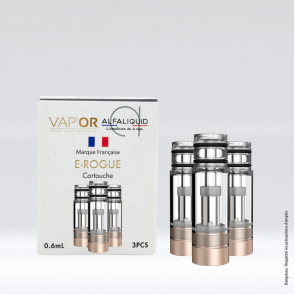 Cartouches E-Rogue Vap'Or Alfaliquid  11,90, Cartouches de remplacement  pour E-Rogue pas cher