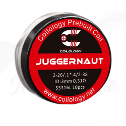 Coils SS316L Juggernaut (10pcs) Coilology